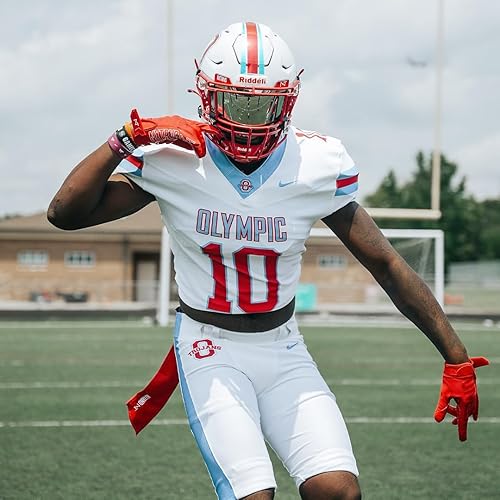 Miniatura 6 de Nxtrnd Streamer - Toalla de fútbol fina, toalla deportiva fina, seca las manos y accesorios de fútbol (rojo)