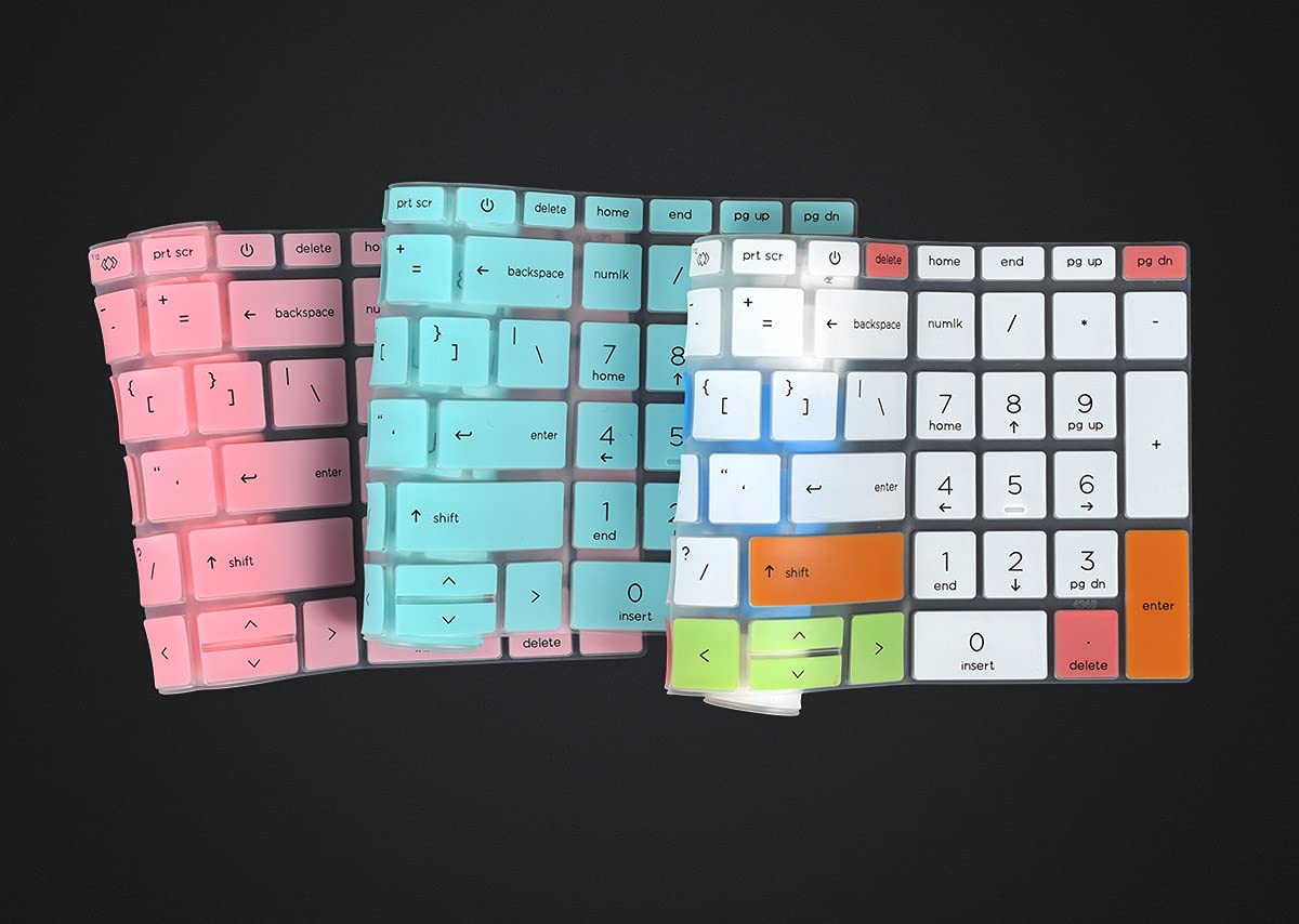 Colorful Keyboard Cover For HP EliteBook 850/855 G7 G8 15.6 Inch - US Layout Silicone Skin