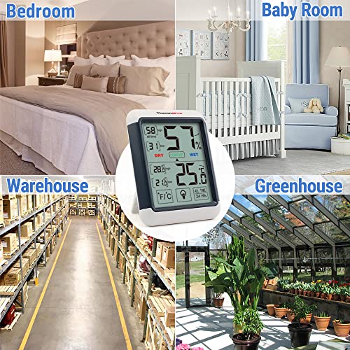 Thermopro TP-55 Tp55 Digital Hygrometer Indoor Thermometer Humidity Gauge thumb #7