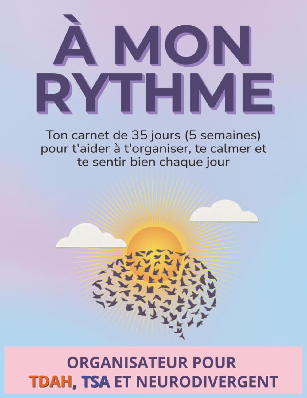 À mon rythme - Organisateur pour adolescents et jeunes adultes avec TDAH, TSA ou neurodivergents.: Carnet de 35 jours pour aider à établir une ... bien. Comprend huit (8) outils par semaine.