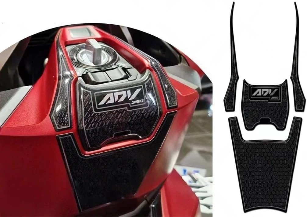 Motorcycle Tank Pad for Adv 350 Adv350 2022 2023 Motorcycle Side Fuel Tank Pads Stickers Tank Pad Protector Sticker