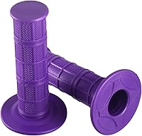 Vista 6 de Paquete de 2 mangos universales para moto de 7/8", barra de mango de motocross Rojo