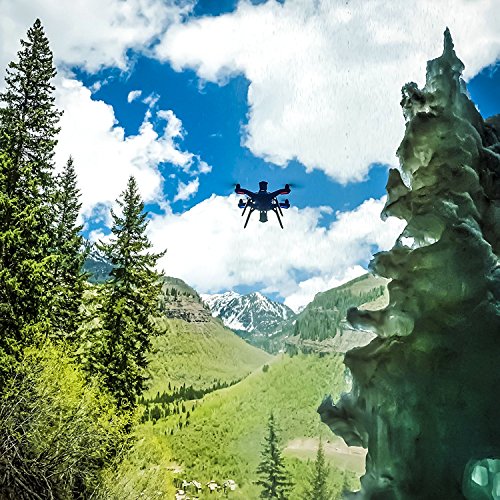 Image of Kodak PIXPRO SP360 4K Aerial Pack, 360 Degree VR Action Camera Bundle with 3DR Solo Drone Mount, Black