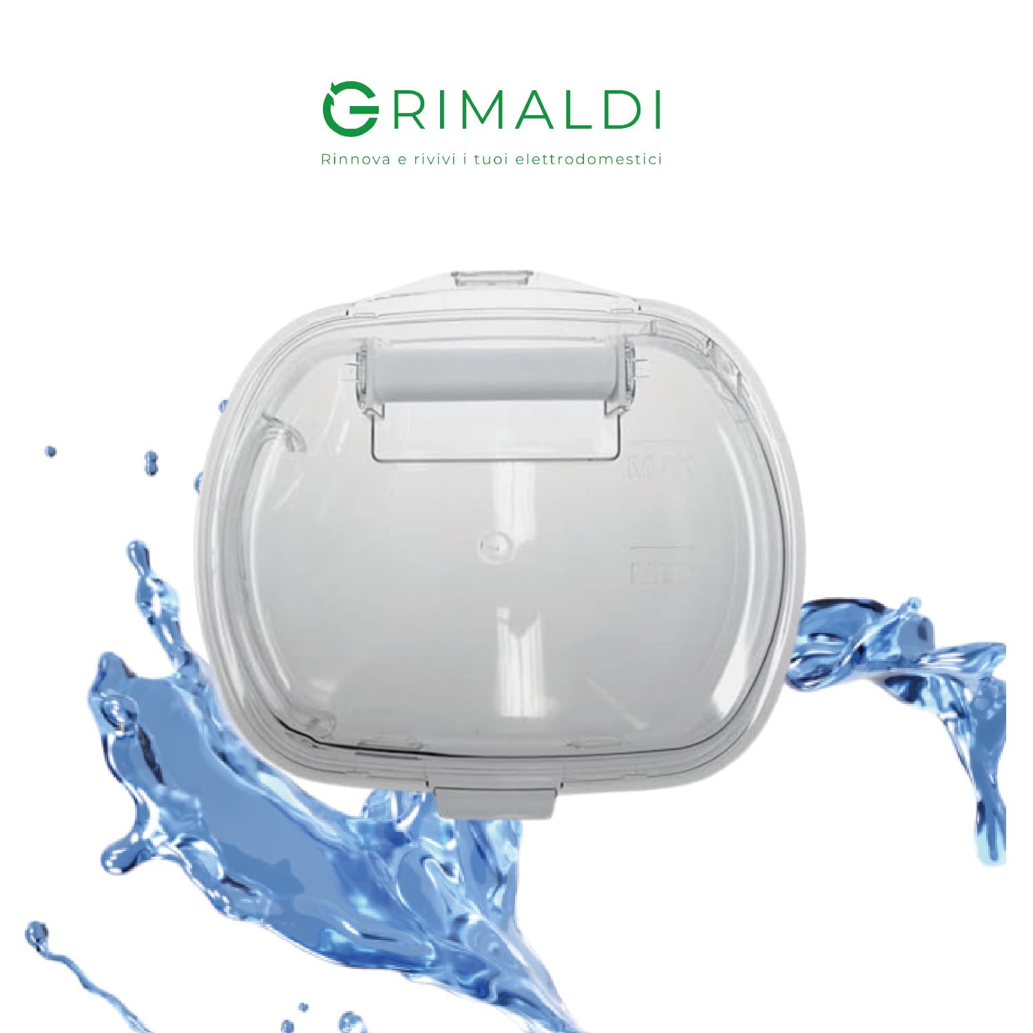 G GRIMALDI Cassetta di raccolta per acqua secca compatibile con -CANDY- codici -40009648- -40008542- -