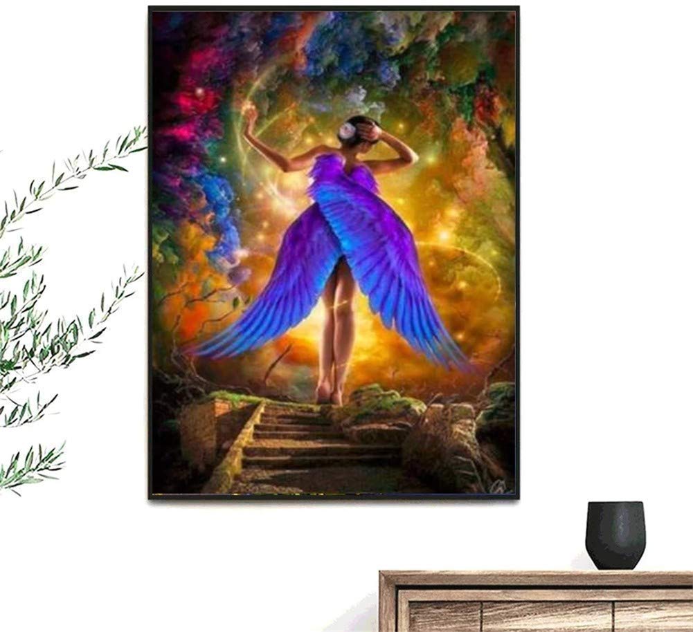 5D DIY Diamond Painting Kit Piccolo Anhui Pieno Trapano Cristallo Strass Adults Numeri Immagini Pittura Diamante Punto Croce Ricamo Letto Parete Casa Decorazioni Crafts Round Drill 25x30cm AAB10611