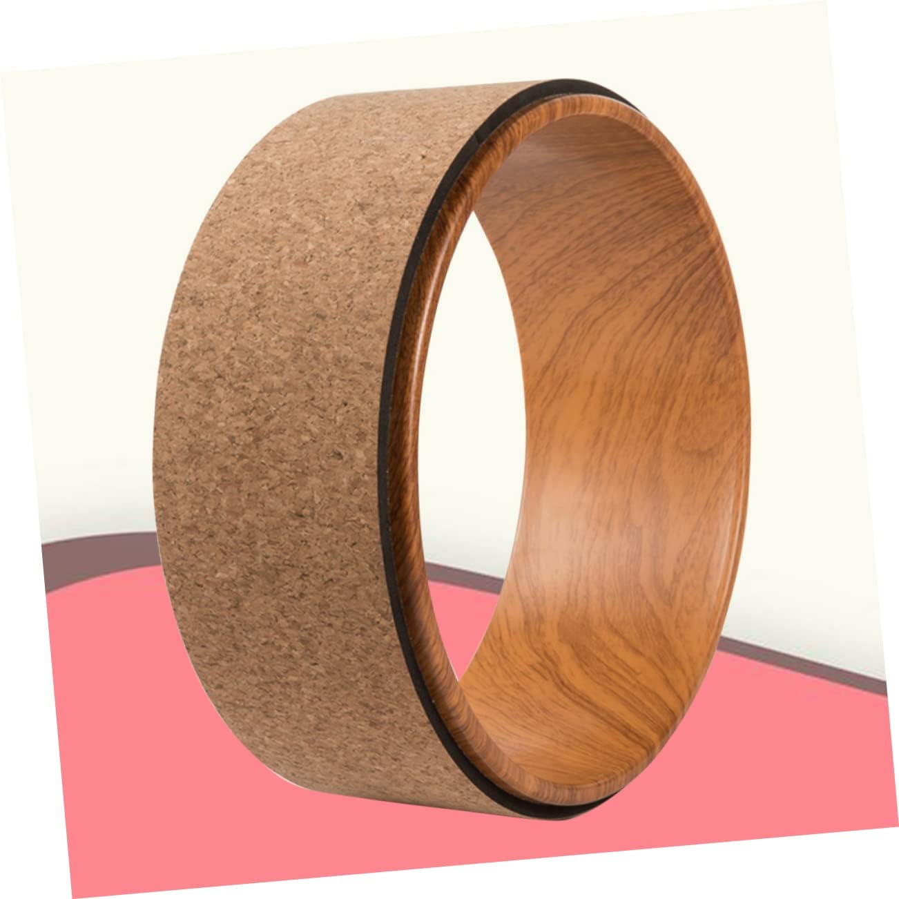 Yoga Wheel Backbend Assist Roller for Yoga Training Fitness Tool for Stretching and Posture Improvement for Skill Levels