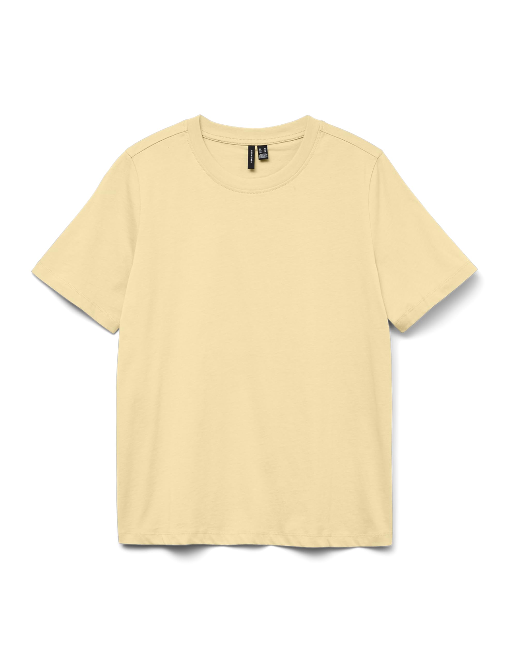 VERO Moda Womens Vmpaulina SS T-Shirt JRS Noos, Flan, M UK