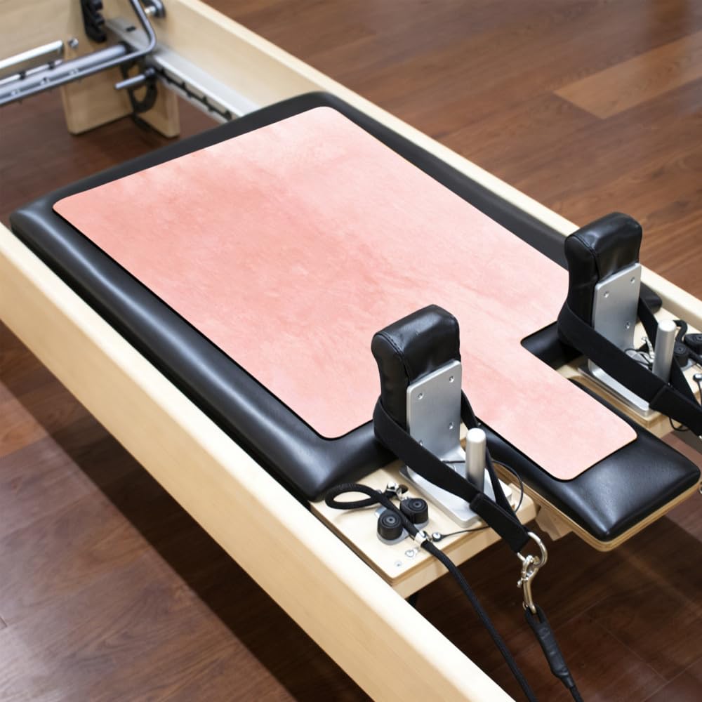 Tappetino per Pilates Reformer Antiscivolo, 61 x 100 x 18 cm Tappetino Assorbe Il Sudore da Ginnastica Morbido, Leggero Portatile Tappetinos di Copertura per Macchine, per Yoga in Palestra