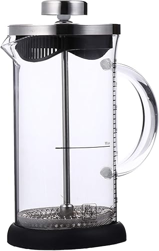 Hemoton Máquina de café expreso, estufa portátil de acero inoxidable, cafetera de café expreso, cafetera de vidrio para estufa de campamento, disponible en Yaxa Colombia