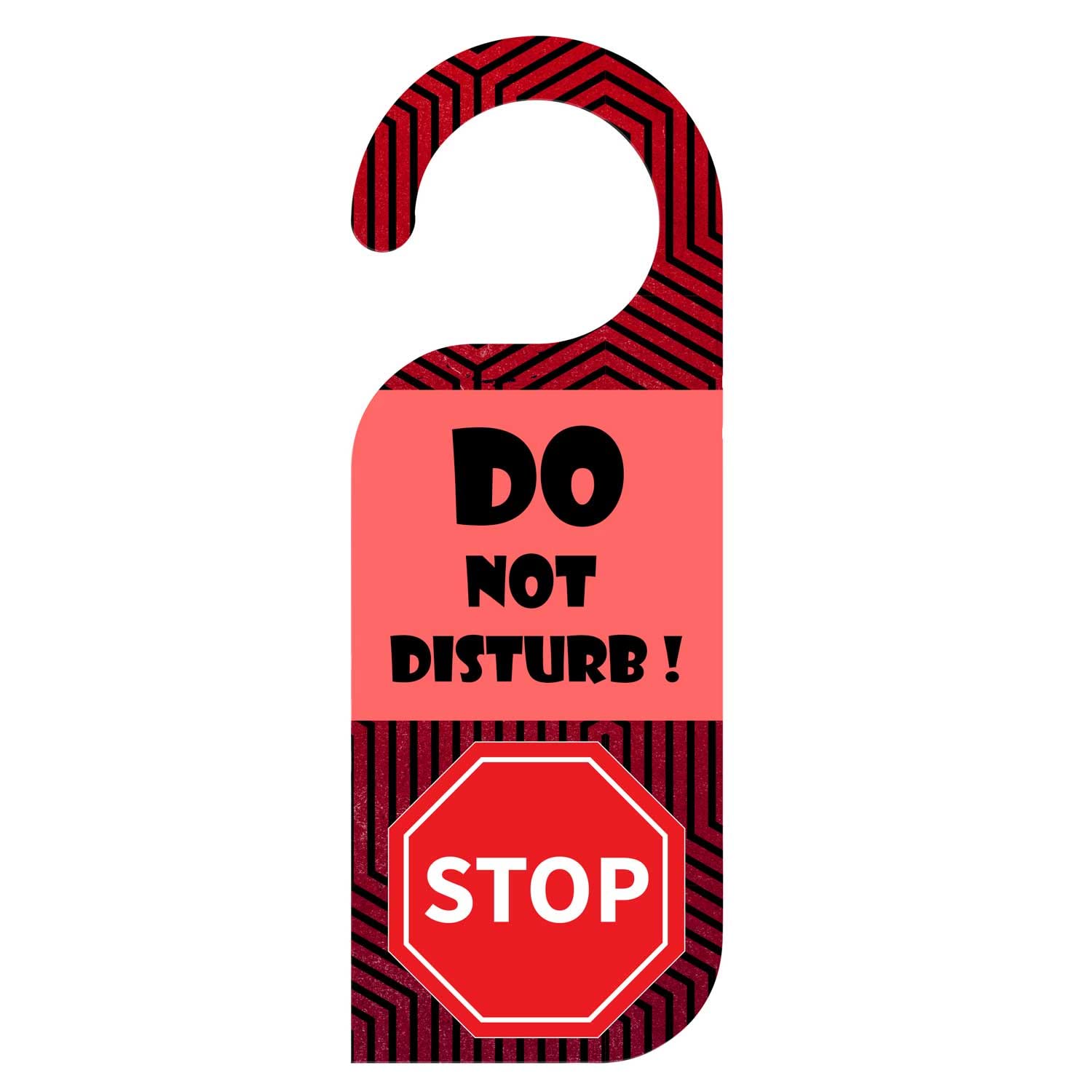 Do not Disturb Door Knob Sign/Door Knob Hanger, Privacy Sign for