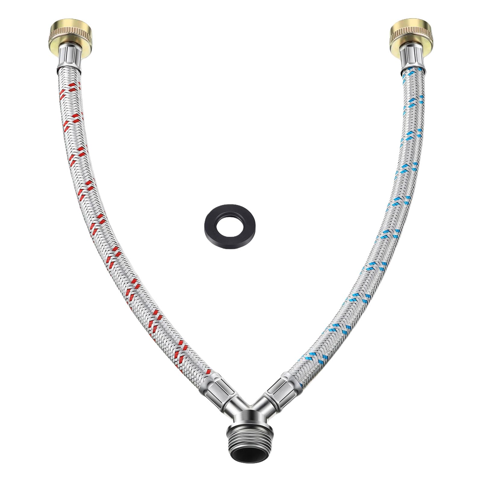 Resistant Y Shape Water Splitter Connector Y Mixer Hose for Plumbing Irrigation Systems Enduring Line