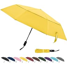 TradMall Travel Umbrella 42/45 Inches Double Vented Canopy