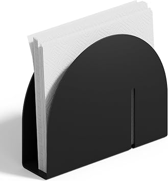 Black Steel Napkin Holder For Table, Napkin Dispenser, countertop napkin organizer, paper napkins holder, Matte Black