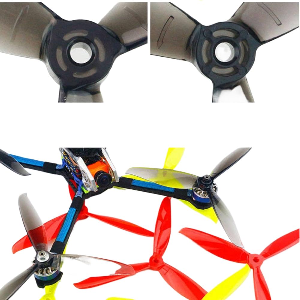 7040 7 cali 3 zestaw śmigieł 16 szt. partia 8 CW 8 CCW kompatybilny z RC Drone FPV Racing Quadcopter