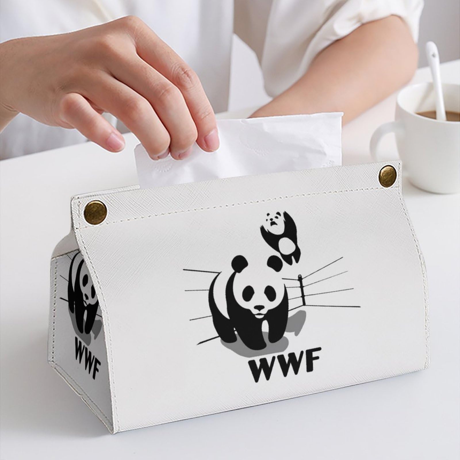 Amazon｜ティッシュケース WWF おもしろい パンダ ティッシュ