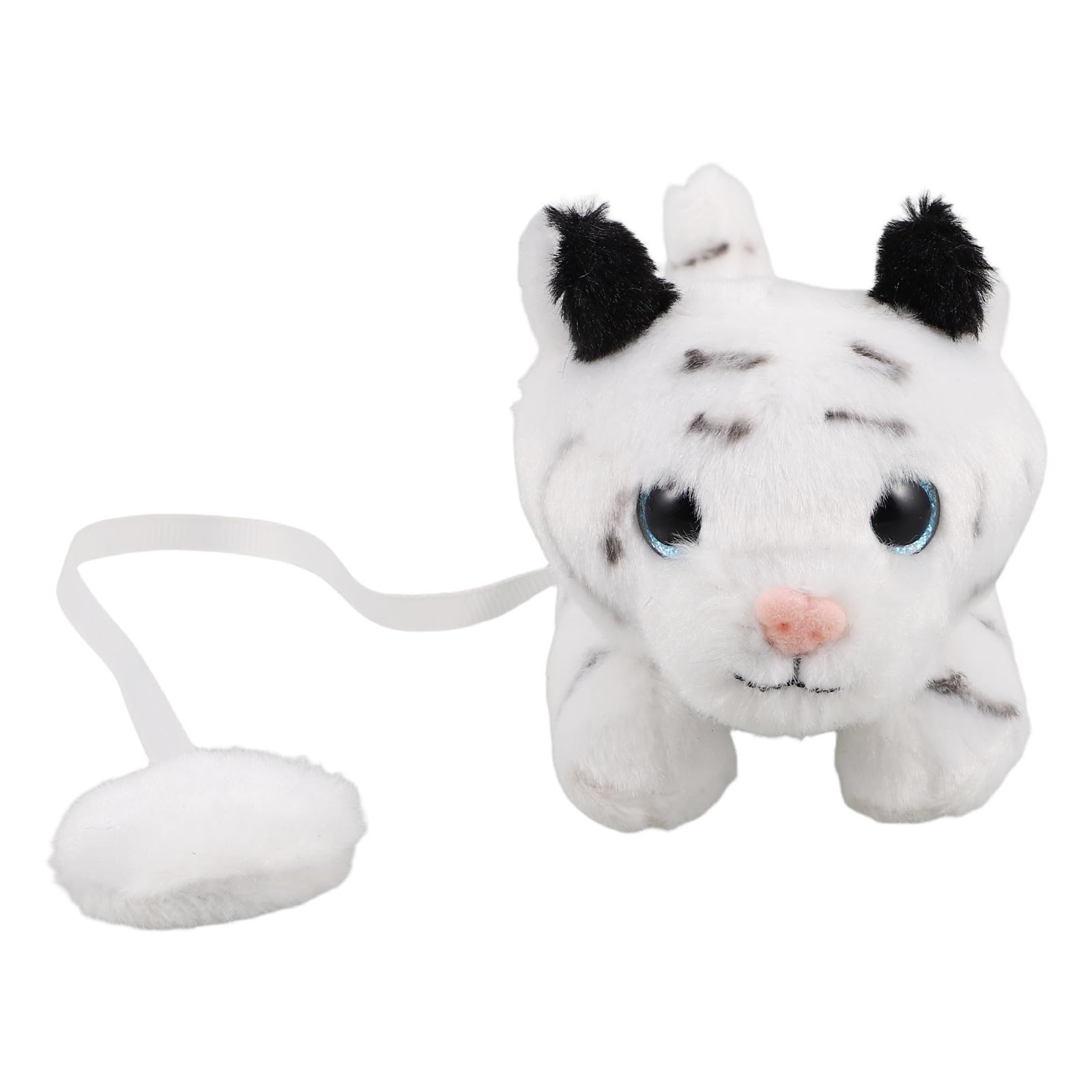 Amazon.co.jp: LABRIMP 白い磁石付きのかわいい虎のぬいぐるみ 肩に