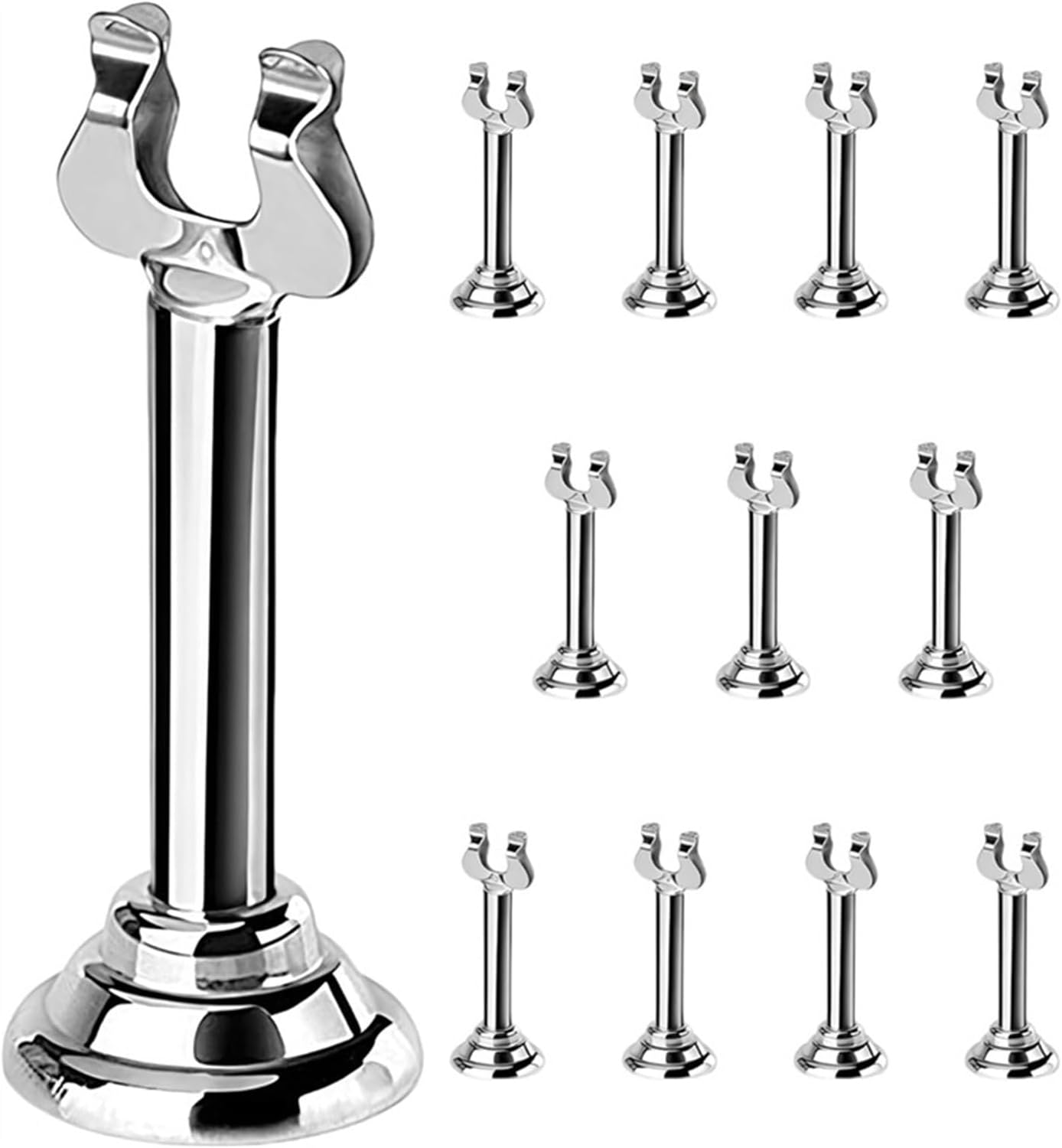 Table Number Holders 10pcs CYCLI-Table Number Holders, 3 Inch Card For Place Cards-Ideas For Weddings, Banquets Christmas