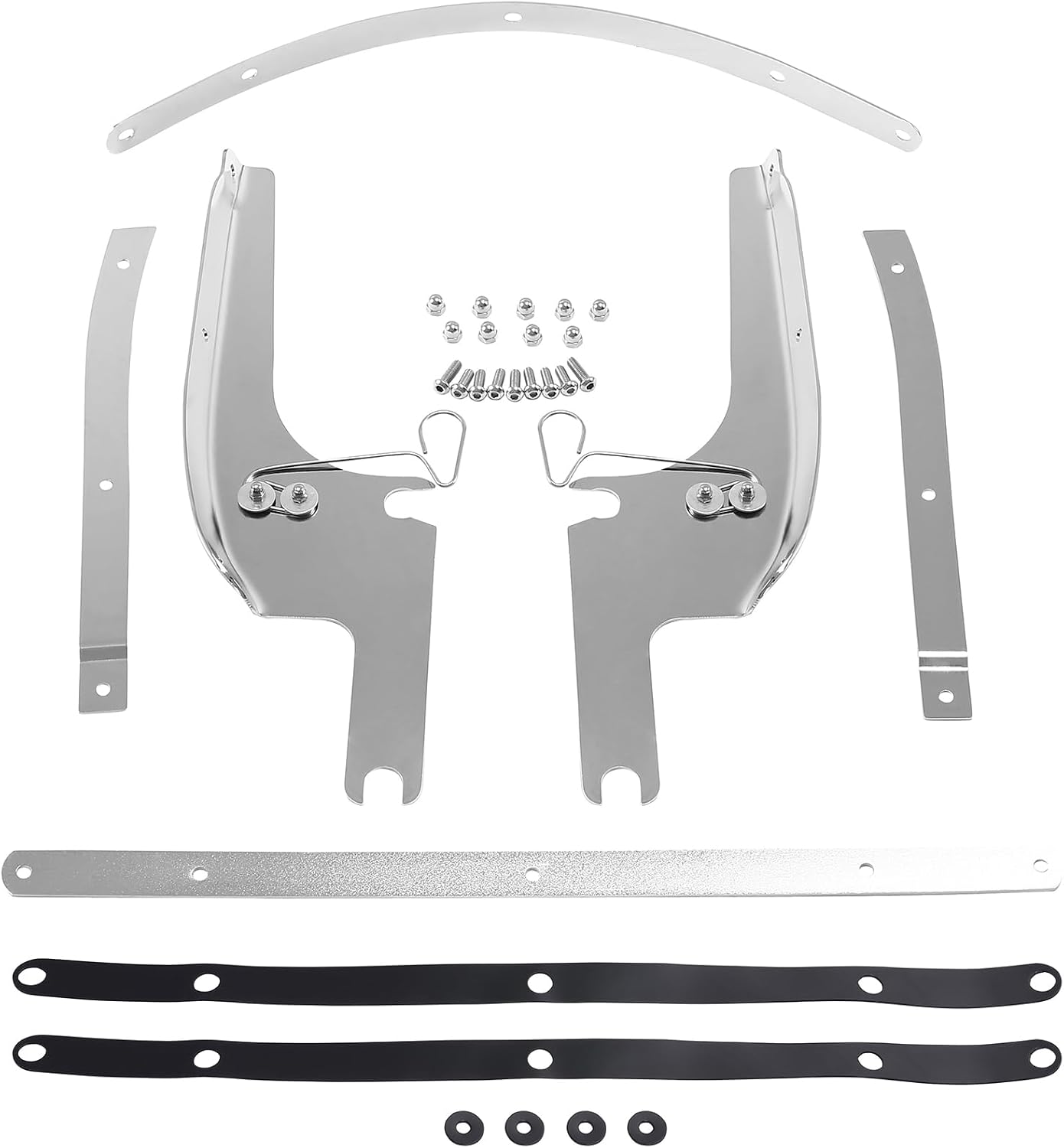 TCMT Windshield Screen Bracket Mounting Bracket Fits For Harley Road King FLHR 1995-2022 Road King Special FLHRXS 2017-2025 Road King Custom FLHRS 2004-2007 Road King Classic FLHRC 2007-2013