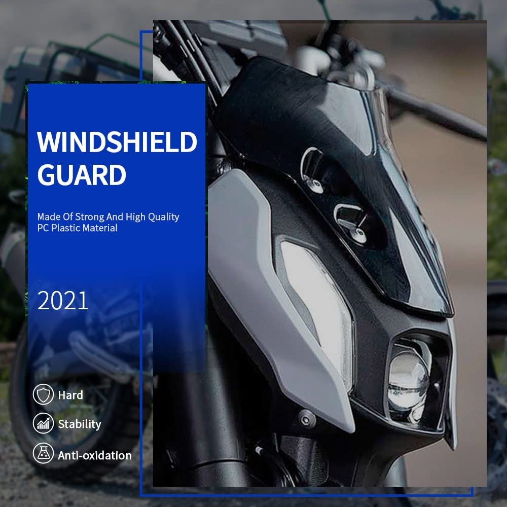 Bulle Moto 2024 Déflecteur De Vent Avant De Pare-brise De Moto, Protection Pour YAMAHA MT07 FZ07 MT 07 FZ 07 2018 2019 2020 Pare Brise Mt 07 Pare-brise Et Déflecteurs Pour Moto
