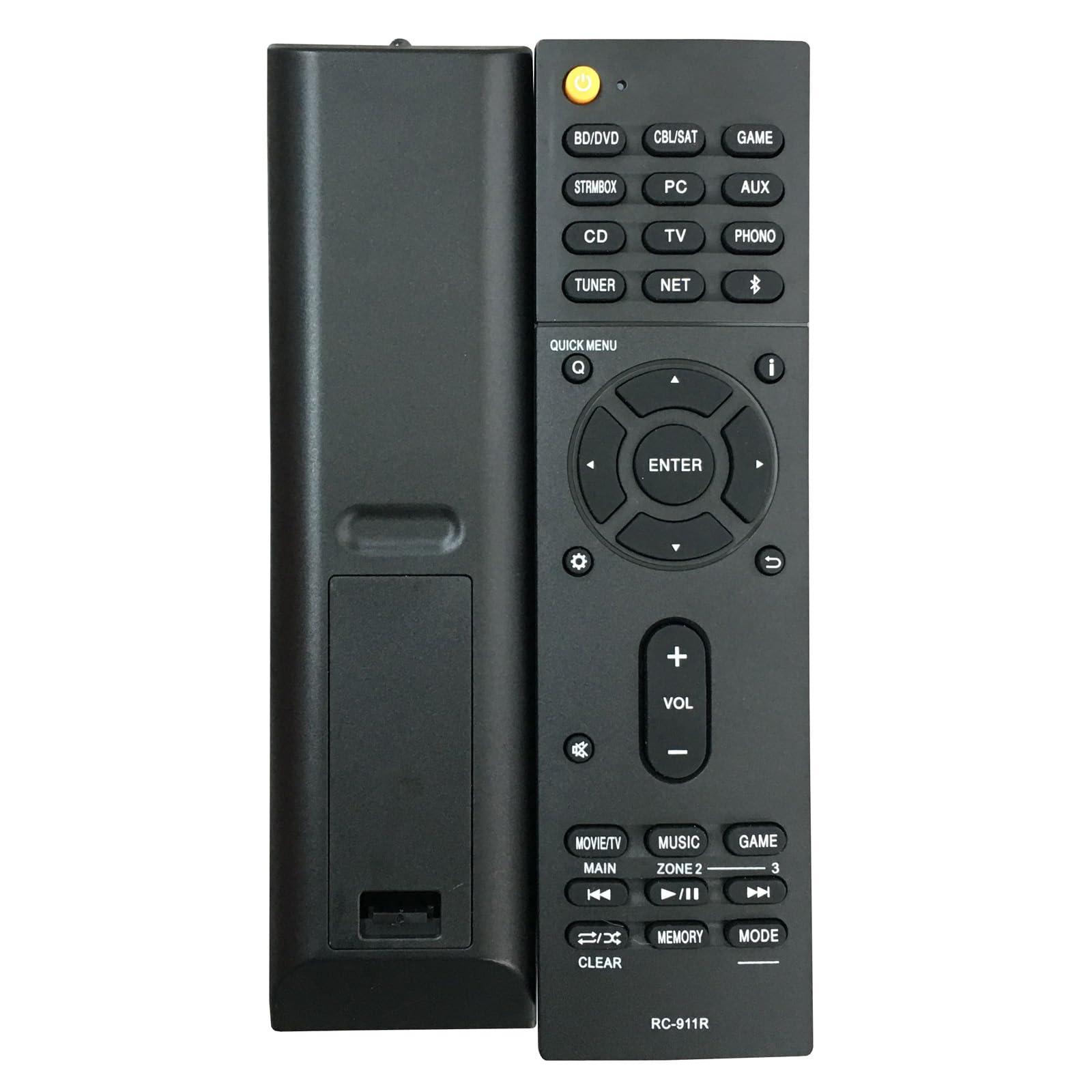 Amazon | RC-911R 交換用リモコン Onkyo AVレシーバー RT24140911 TX