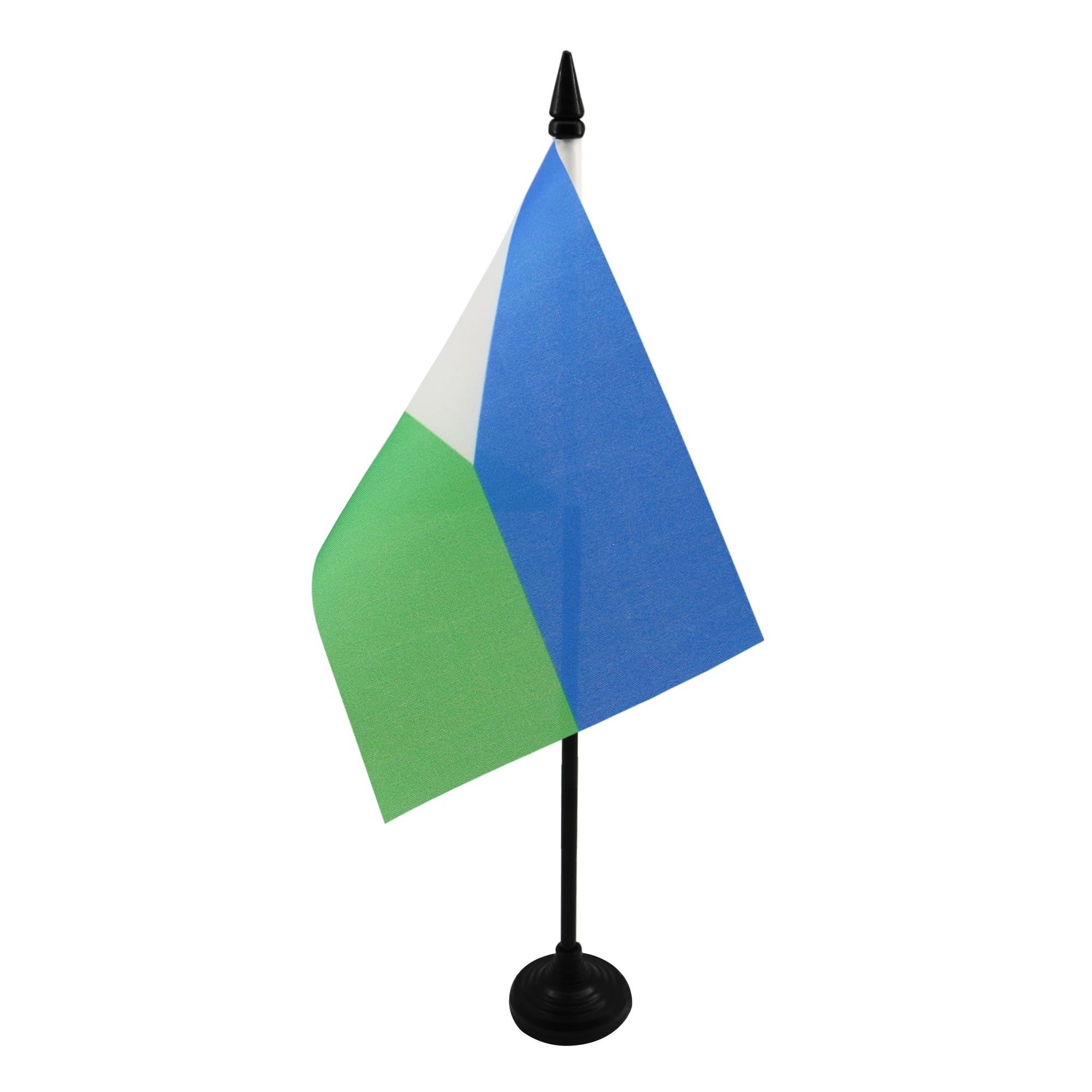 AZ FLAG Djibouti Table Flag 4x6 in 100D Polyester Plastic Base