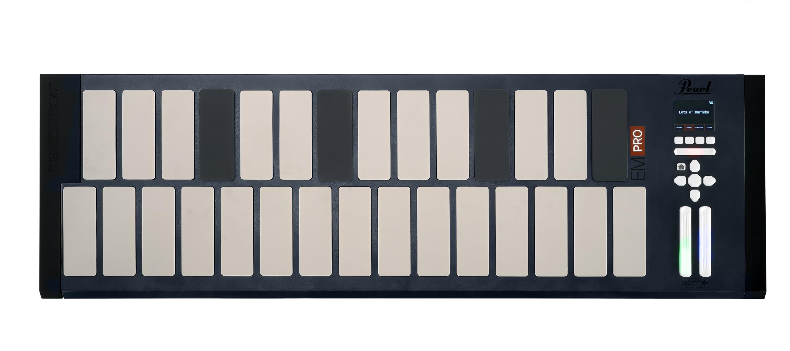 Pearl Malletstation Em Pro 2.0 Octave Control Module, Charcoal (EMC)