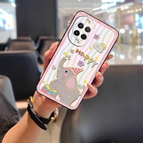 Phone Case Compatible with Huawei Nova15, Full wrap Soft case Durable Silicone Design Dirt-resistant Cartoon Shockproof Back Cov