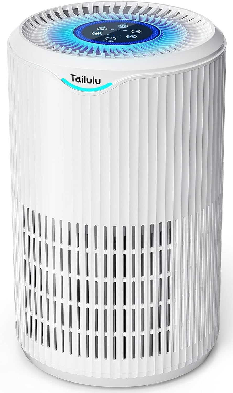 Air Purifiers for Home Large Room Up to 1680 Ft², Tailulu H13 HEPA Air Filter Cleaner, 360° Air Intake & Outlet,Smoke Dust Pollen,15dB Sleep Mode Air