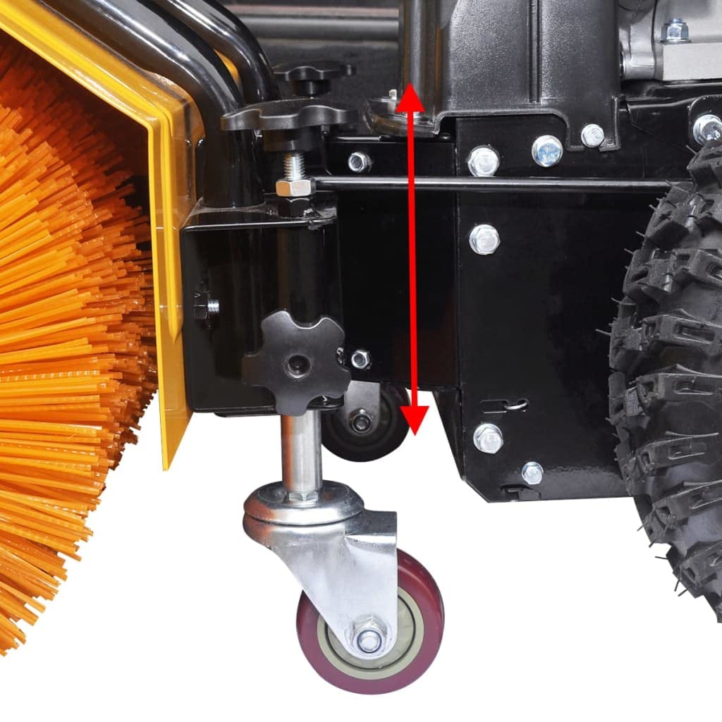 Inicio Productos-Multifuncional a gasolina Sistema de barrenda/quitanieves 6.5HP