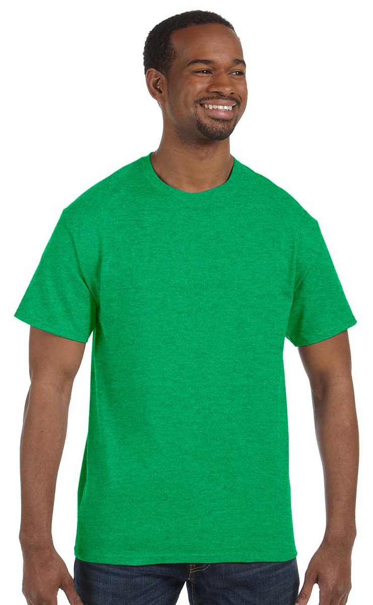 Gildan Men's Basic T-Shirt - Green - XL