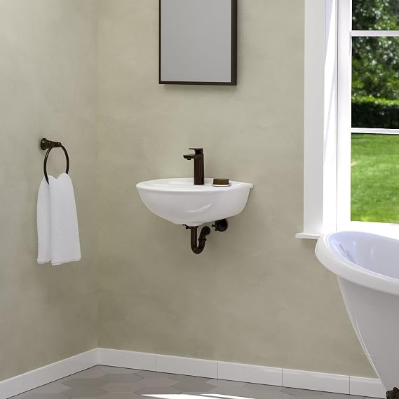Karla 450 Wall-Hung Basin 17-3/4 W x 14-1/8 D x 7 H