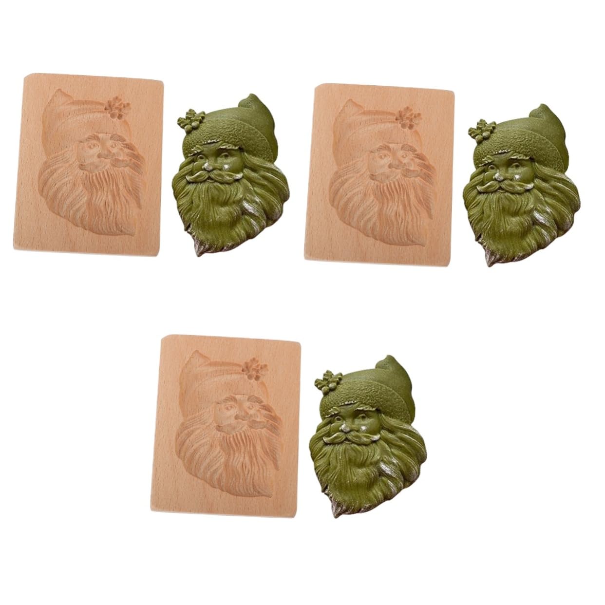 TOPBATHY 3pezzi Per Biscotti Per Biscotti Animati Per Decorazioni Natalizie Del