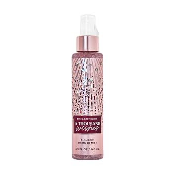 Bath and Body Works Diamond Shimmer Mist 4.9 Fluid Ounce A Thousand Wishes