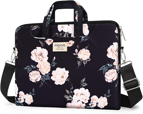 Miniatura 7 de MOSISO Bolsa de hombro para laptop compatible con MacBook Pro de 16 pulgadas 2022 2021 M1 ProMax A24852019-2020 A2141Pro 15 A1398 y cuaderno de