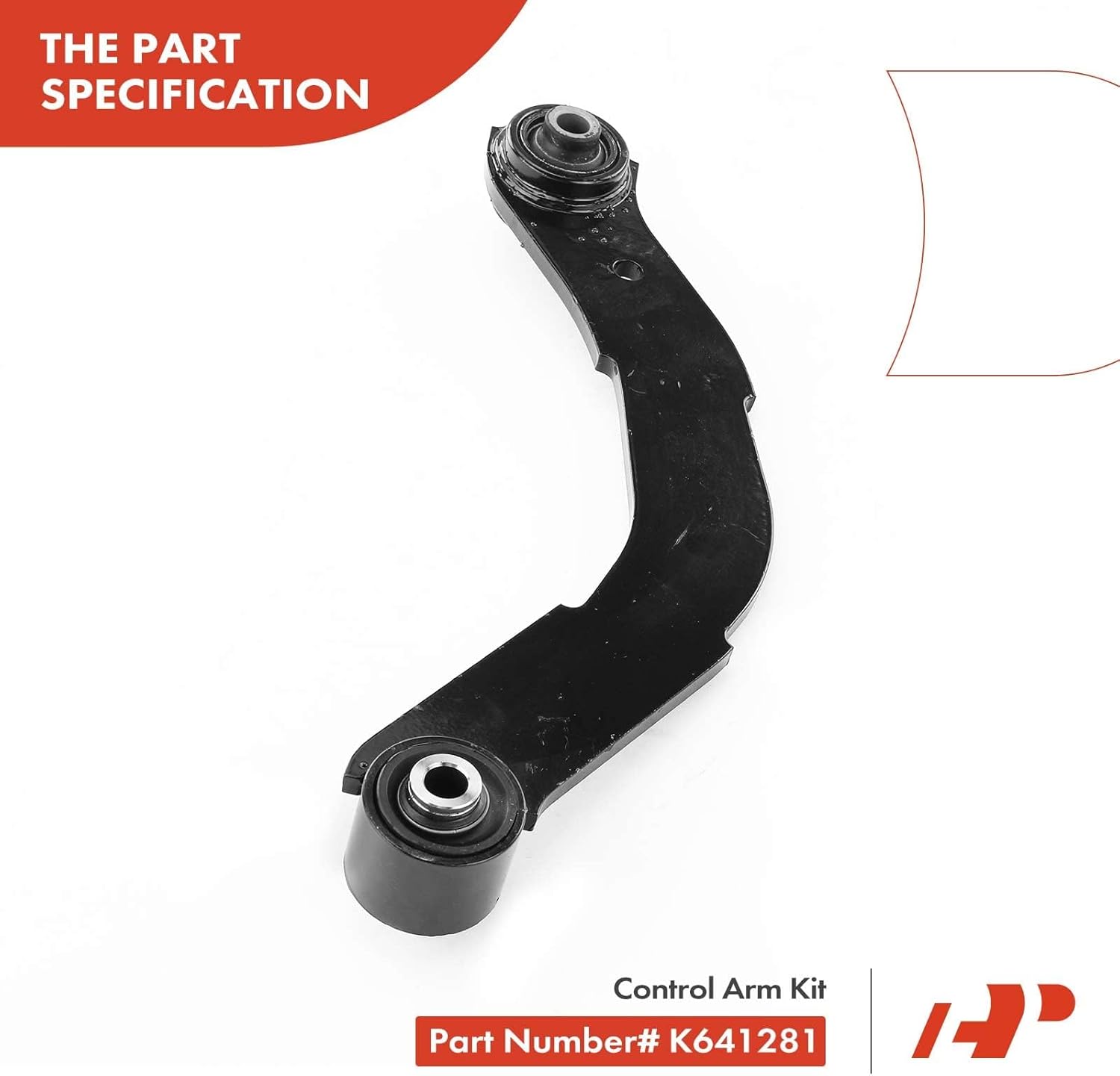 A-Premium Rear Upper Control Arm, with Bushing, Compatible with Jeep Compass & Patriot 2007-2015, Dodge Caliber 2007-2012