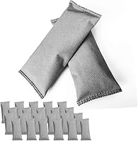 Jalousie Mini Bamboo Charcoal Bags 24-Pack: Natural Shoe Deodorizer, Odor Eliminator & Air Purifier for Gym Bags, Home, Pets