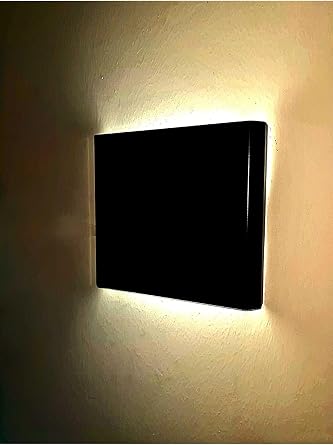 UNİKOM Dekoratif Çift Yönlü Duvar Aplik - 4w - Siyah Kasa - 19x17cm (3000K GÜN İŞIĞI) 3000K GÜNIŞIĞI [Enerji Sınıfı A++]