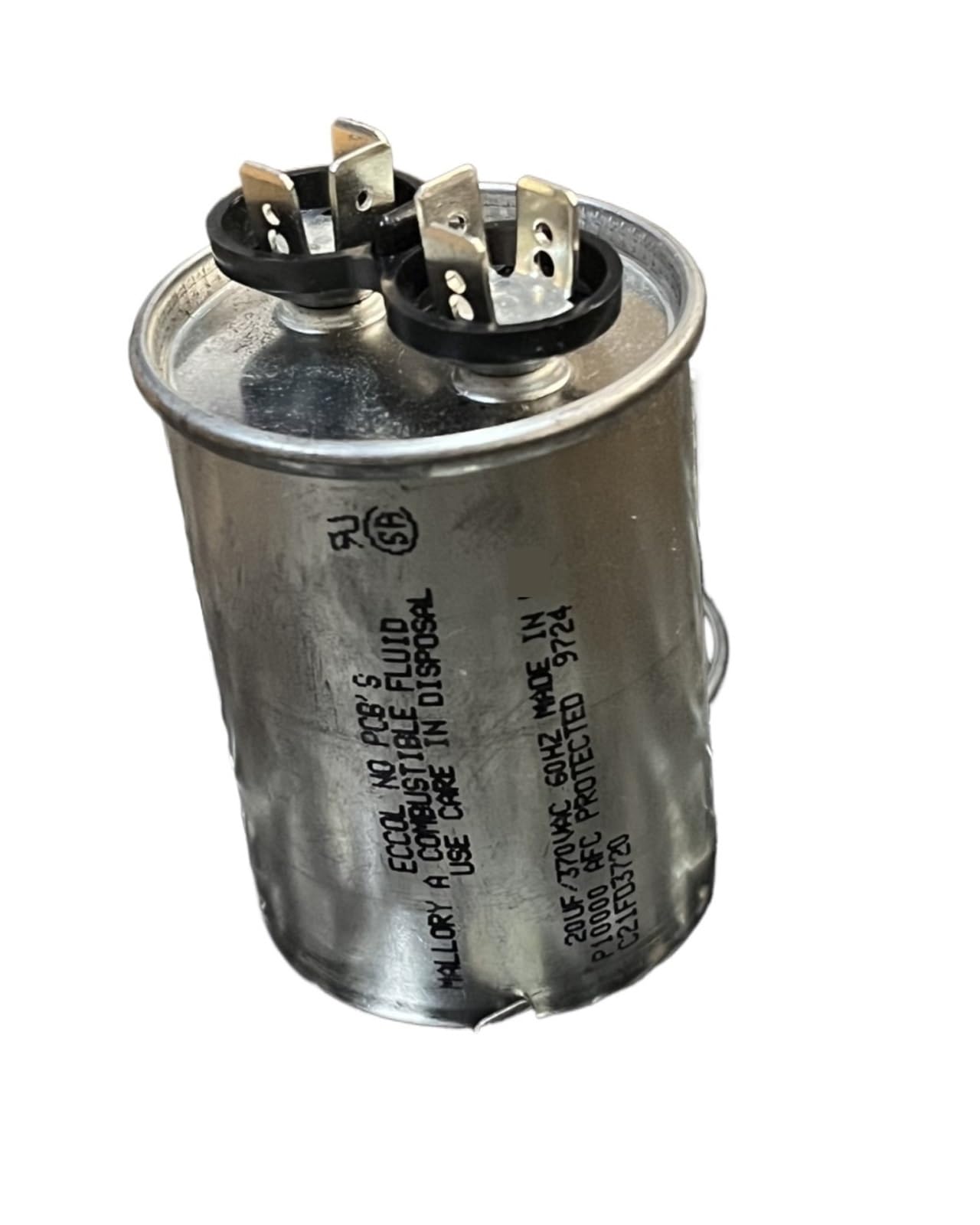 KSZHZYMGX 20UF 370V Oil-Filtered Capacitors 1pcs