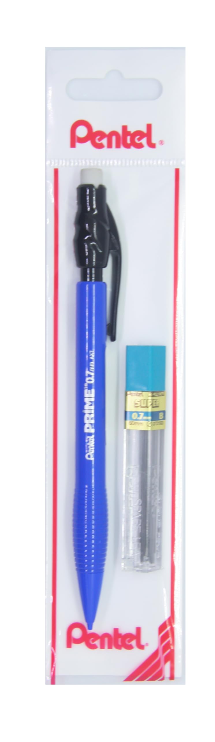 Pentel 0.7 mm PRIME Plastik Gövdeli Versatil + 12'li Yedek Uç Set MAVİ