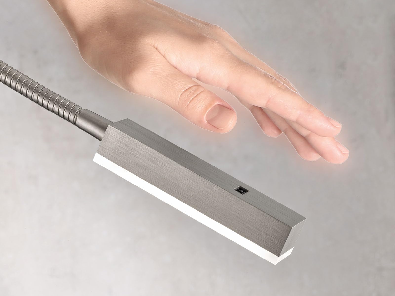 Zestaw 2 lamp LED do czytania i łóżka, do przykręcenia, możliwość ściemniania za pomocą gestów