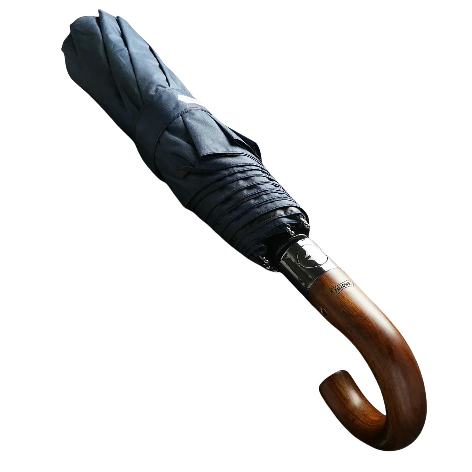 Qdltgbd Men's A Umbrell Windproof Strong, Luxury Utomatic Protection, Wooden Handle, Parasol Umbrell
