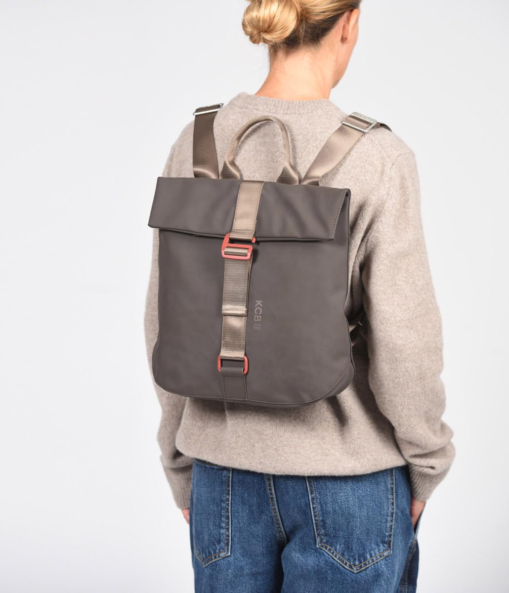 KCB Mochila Antirrobo Grande Chain | Seguro | 100% Vegano | Color Negro | Diseño Seguro y Espacioso | Bolsillos Multiusos con Cremallera | Material Resistente | Asas Ajustables