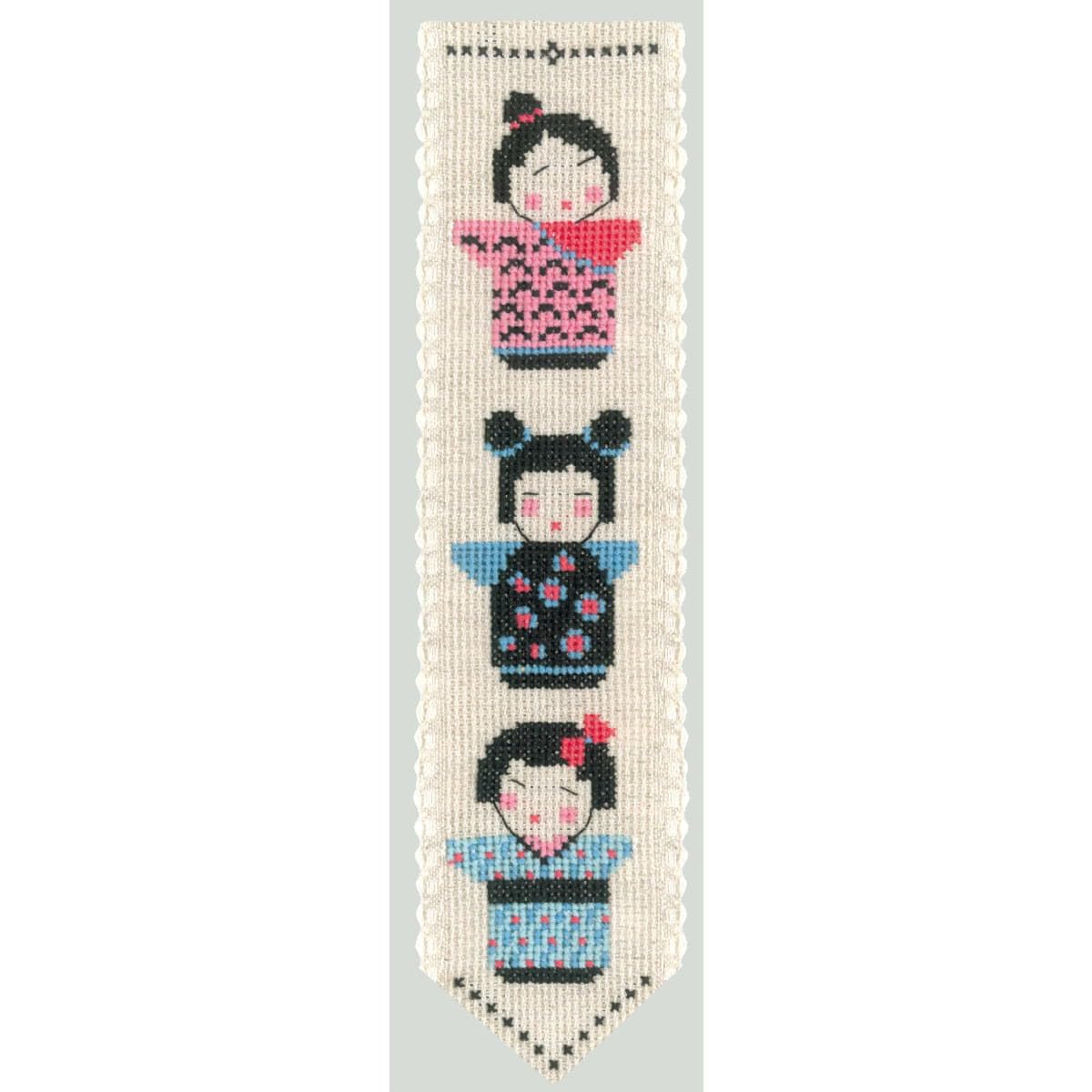 Le Bonheur des Dames Bookmark Cross Stitch Kit