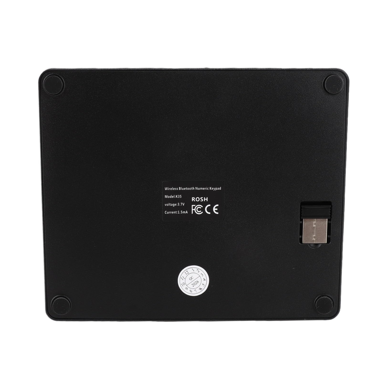 Bluetooth Zahlenblock, 35 Tasten, kabelloses Numpad für Laptop