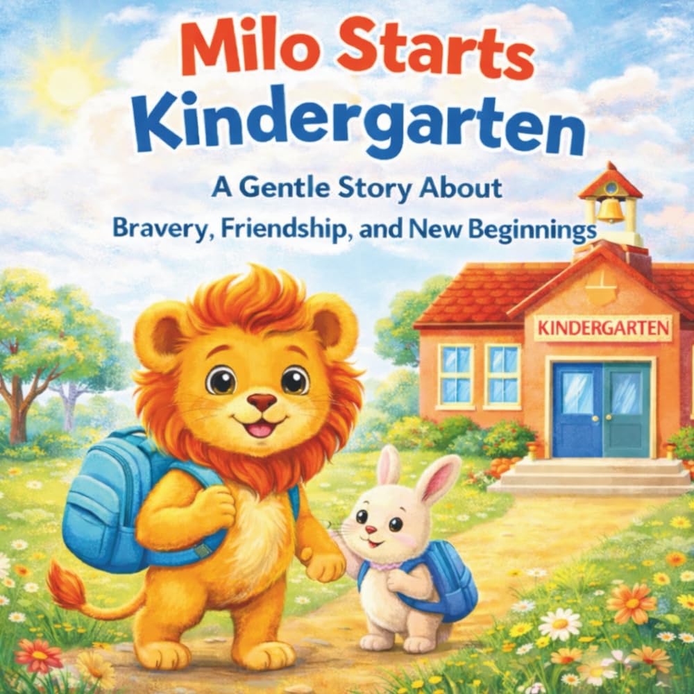 Milo Starts Kindergarten: A Gentle Story About Bravery, Friendship, and New Beginnings (Milo Emotional Skills Series)
