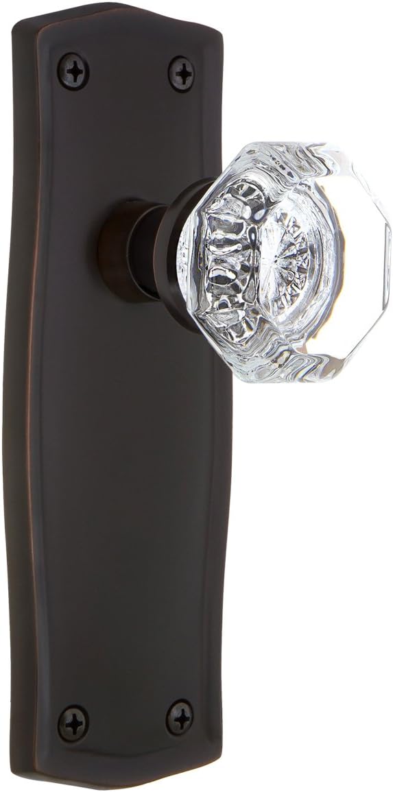 Nostalgic Warehouse Prairie Plate with Waldorf Knob, Double Dummy, Bright Chrome