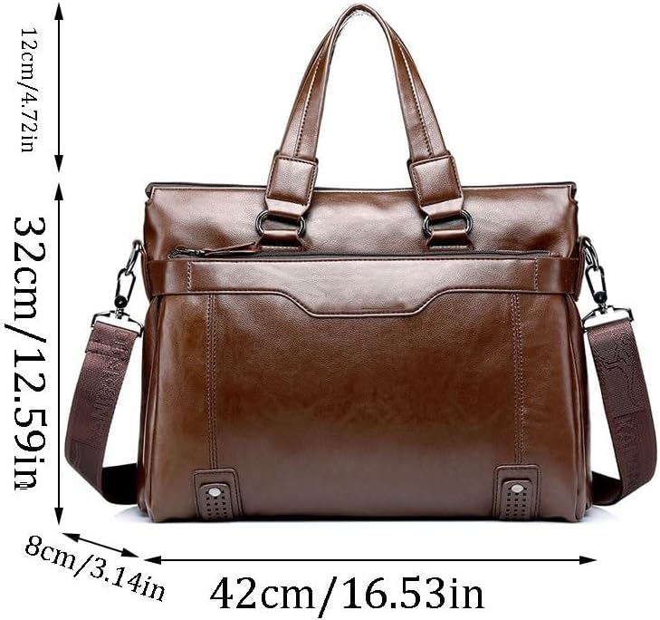 Men's Handbag Business Briefcase Crossbody Computer Bag