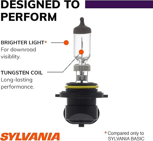 Miniatura 5 de SYLVANIA - 9006 XtraVision - Bombilla halógena de alto rendimiento para faros delanteros, luz alta, luz baja y bombilla de repuesto antiniebla
