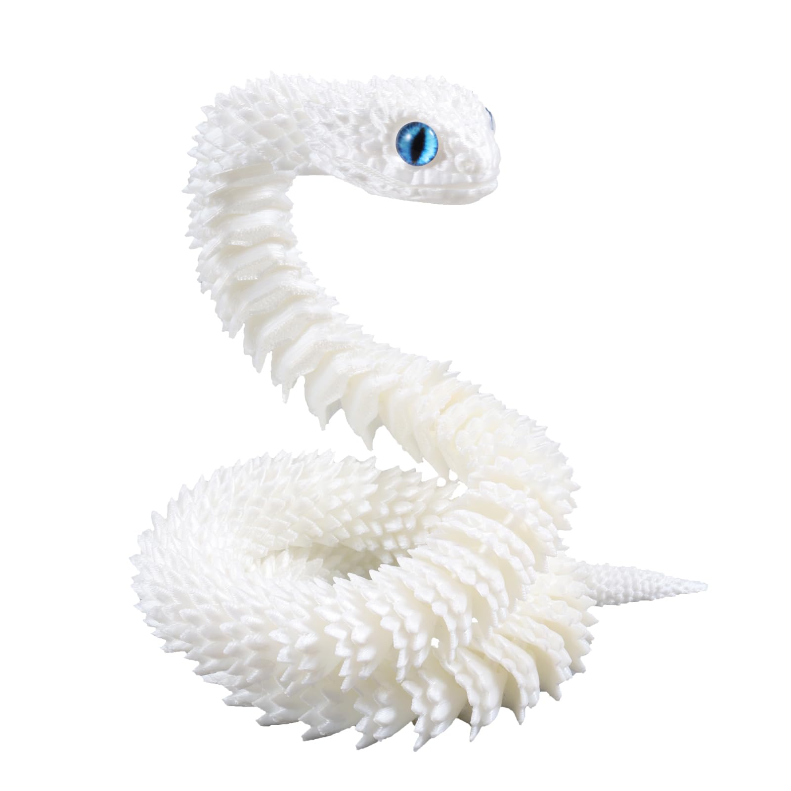 Serpiente Articulada 76 Cm Impresa En 3D – Vibora Flexible Que Brilla Y Decora | Regalo Original