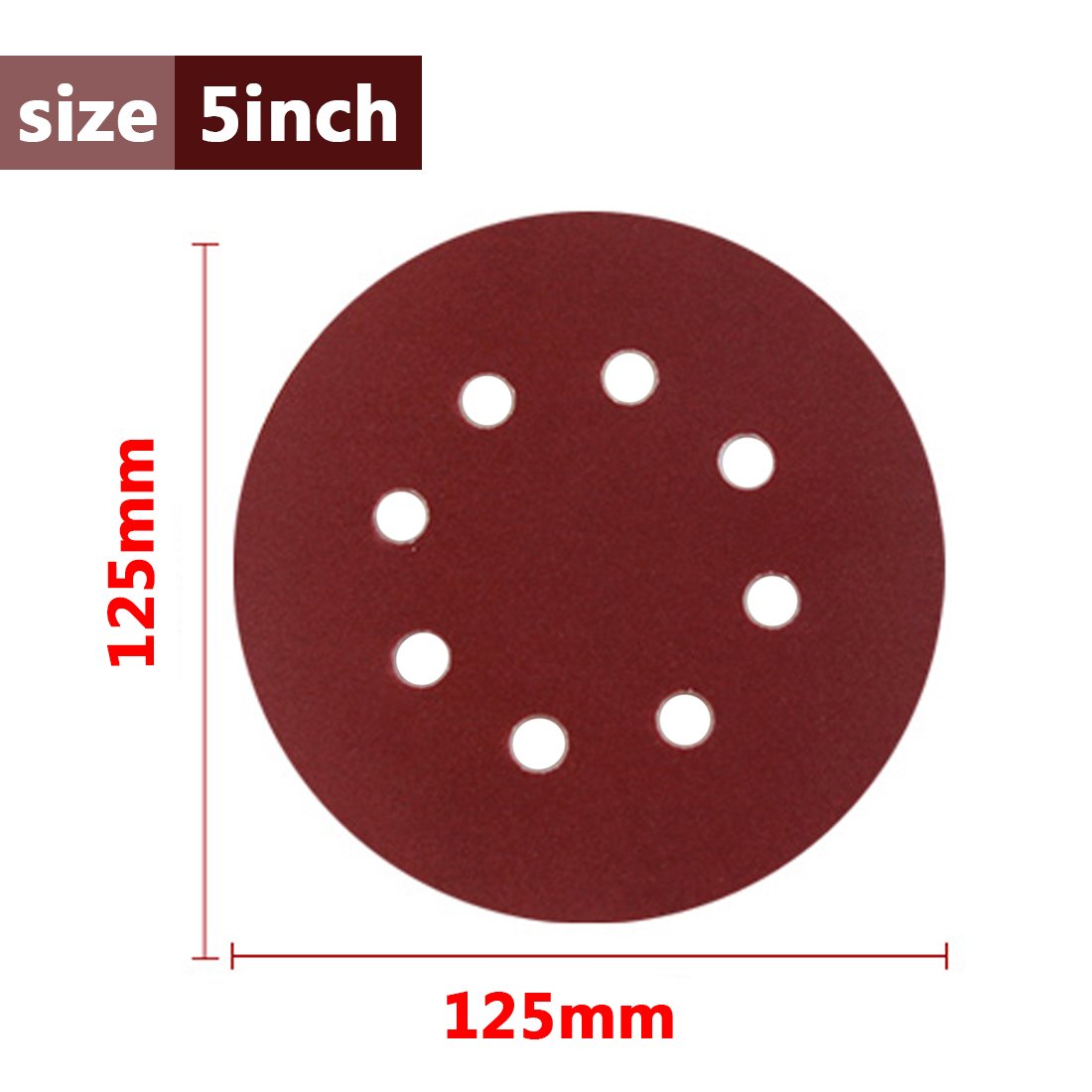 Set 60 Carte Abrasive 95x185 Mm - Grana 80/120/180, 8 Fori, Gancio E Foglio
